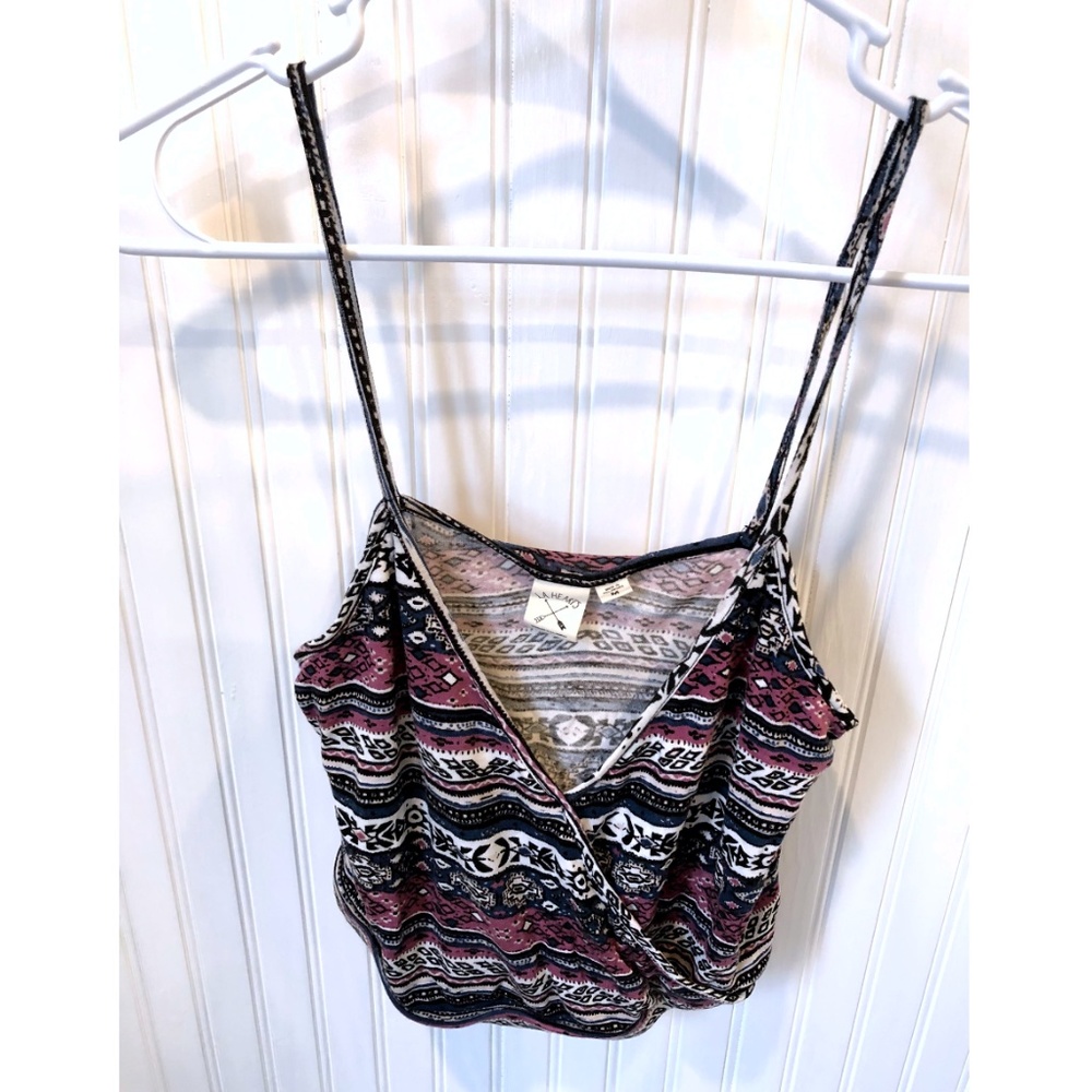 L.A. HEARTS Aztec Crop Top Tank
